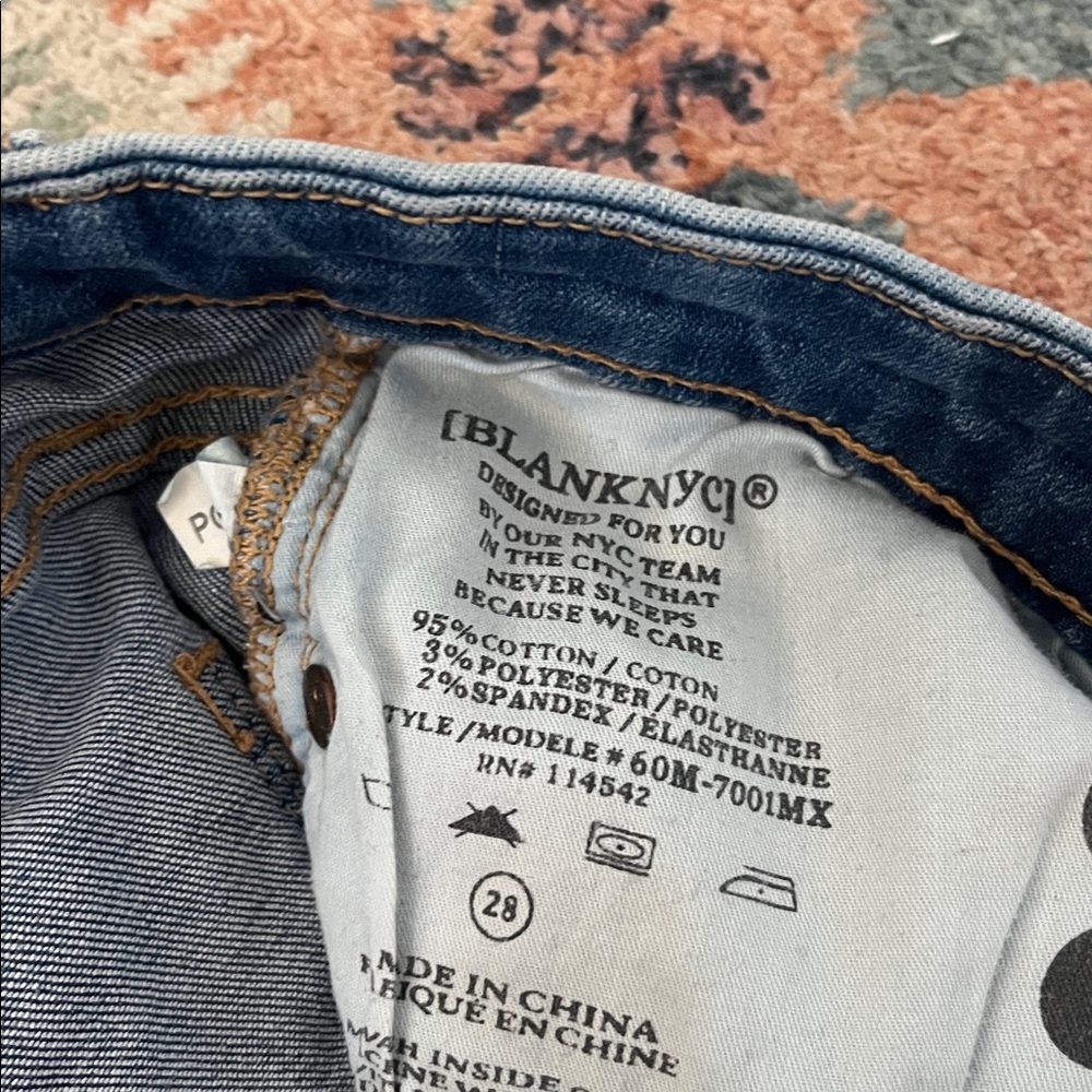Blank NYC Skinny Classique Distressed Jean - Picture 6 of 6